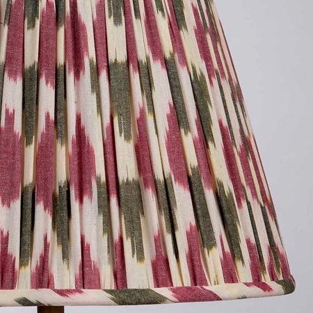 Pink Ikat Empire Lampshade Small